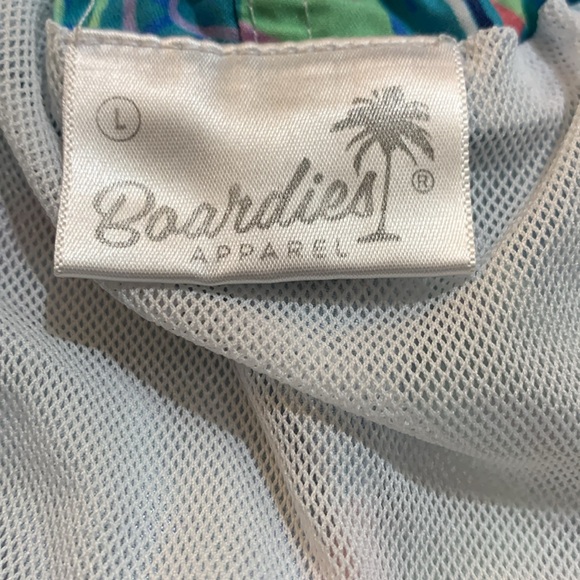 NICE HIGHER END BOARDIES MENS BATHING SUIT, (LARGE) FITS  LIKE A MEDIUM, EUC!!! - Picture 6 of 6